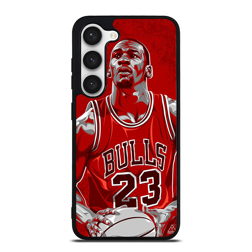 MICHAEL JORDAN ART NBA Samsung Galaxy S23 Case Cover