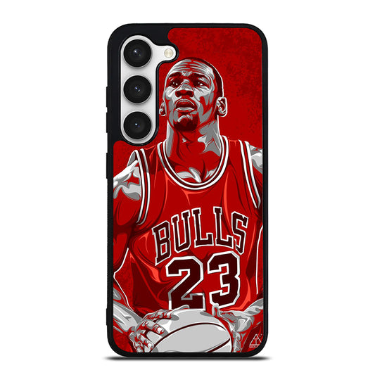 MICHAEL JORDAN ART NBA Samsung Galaxy S23 Case Cover