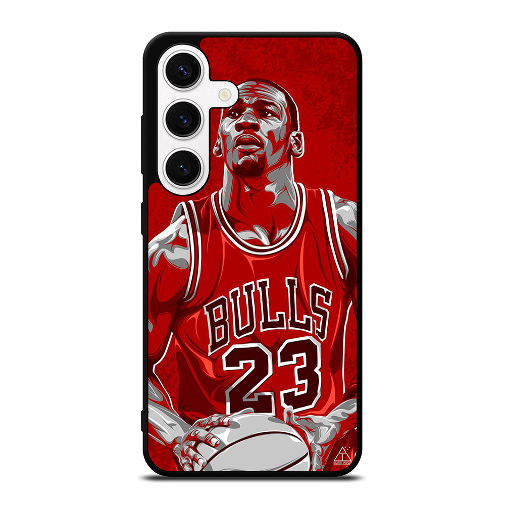 MICHAEL JORDAN ART NBA Samsung Galaxy S24 Case Cover