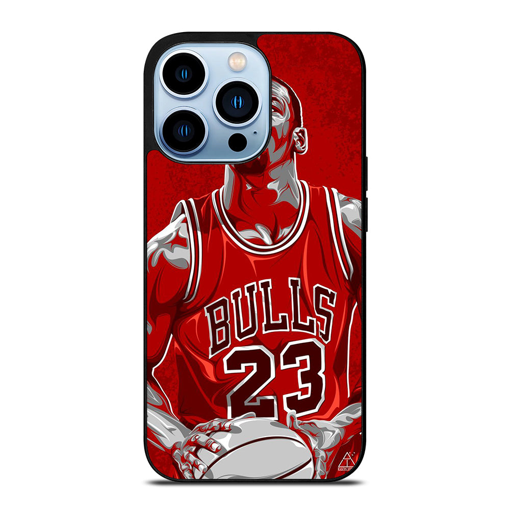 MICHAEL JORDAN ART NBA iPhone 13 Pro Max Case Cover