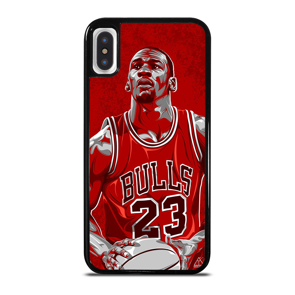 MICHAEL JORDAN ART NBA iPhone X / XS Case Cover