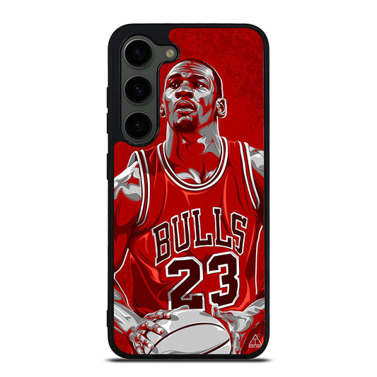 MICHAEL JORDAN ART NBA Samsung Galaxy S23 Plus Case Cover