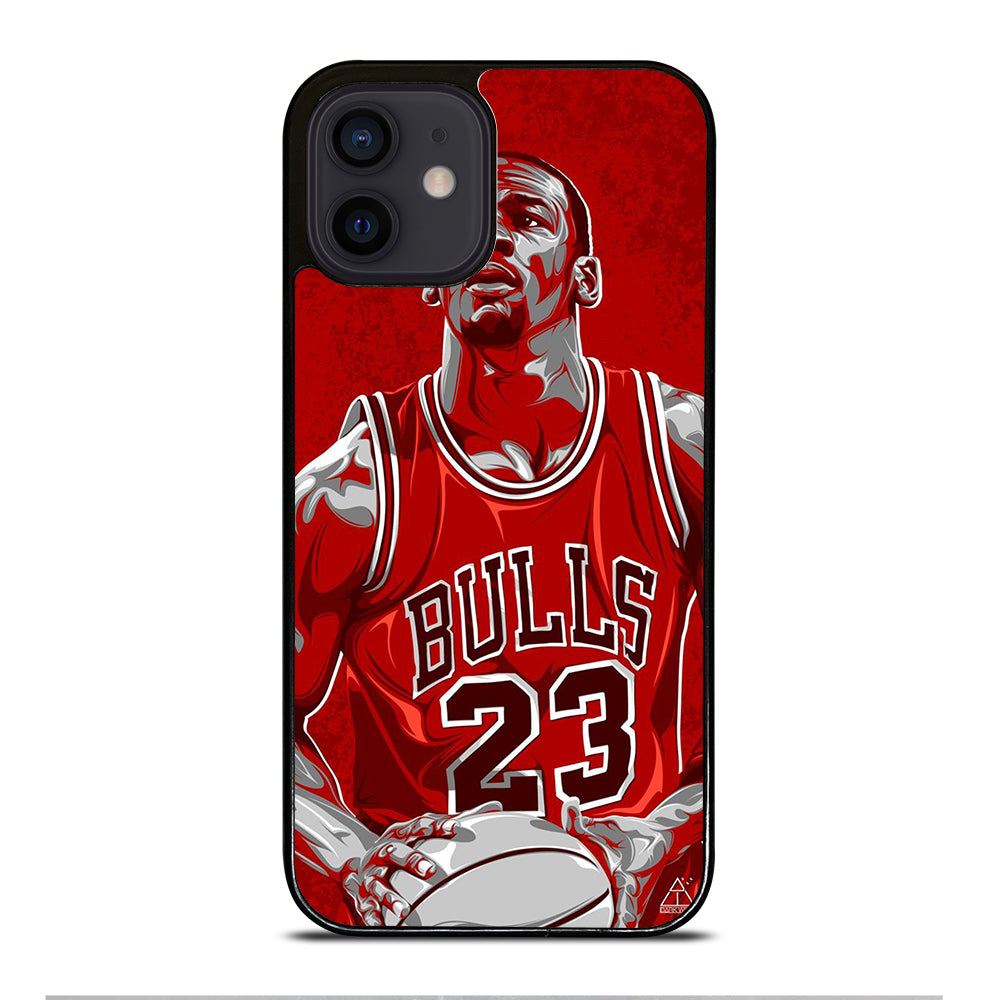 MICHAEL JORDAN ART NBA iPhone 12 Mini Case Cover