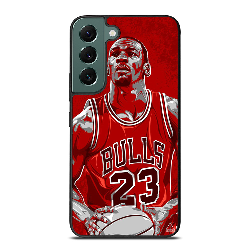MICHAEL JORDAN ART NBA Samsung Galaxy S22 Case Cover