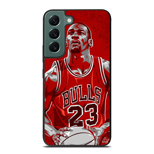 MICHAEL JORDAN ART NBA Samsung Galaxy S22 Case Cover
