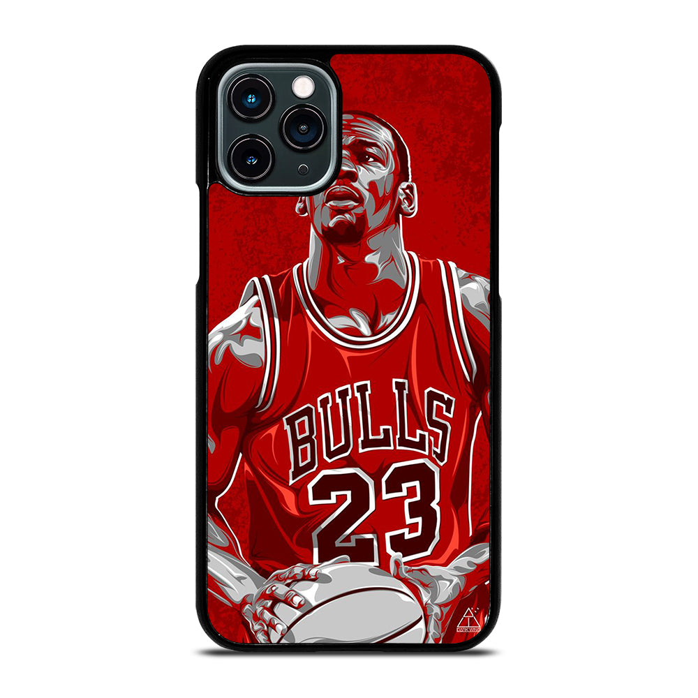 MICHAEL JORDAN ART NBA iPhone 11 Pro Case Cover