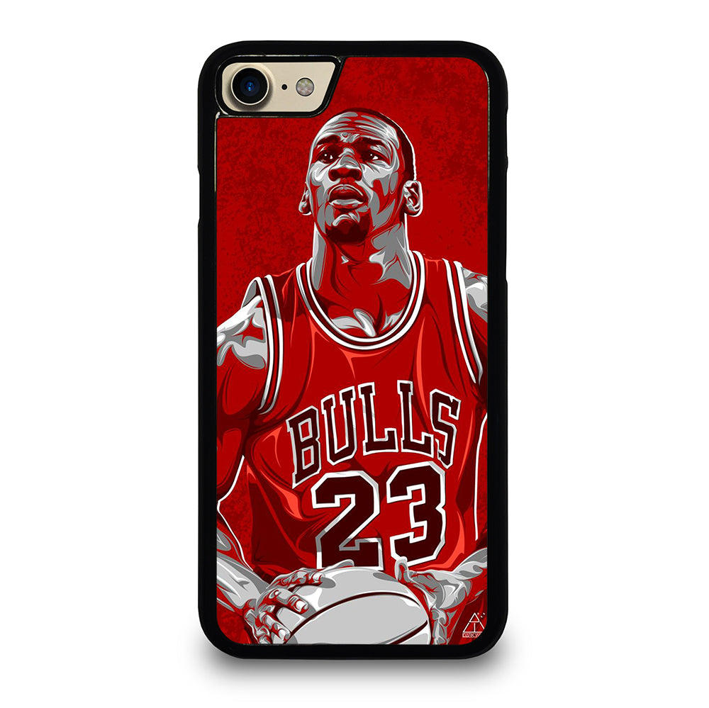 MICHAEL JORDAN ART NBA iPhone 7 / 8 Case Cover