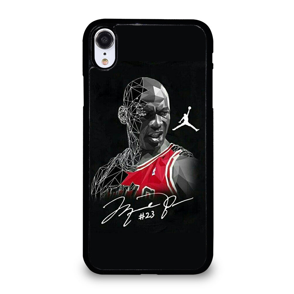 MICHAEL JORDAN ART SIGNATURE iPhone XR Case Cover