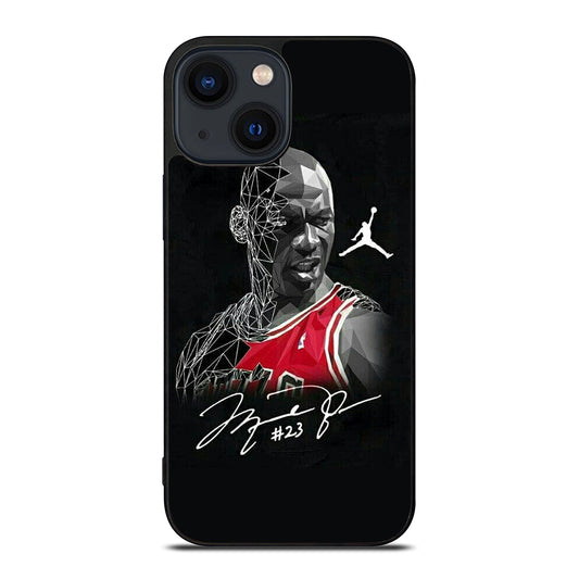 MICHAEL JORDAN ART SIGNATURE iPhone 14 Plus Case Cover
