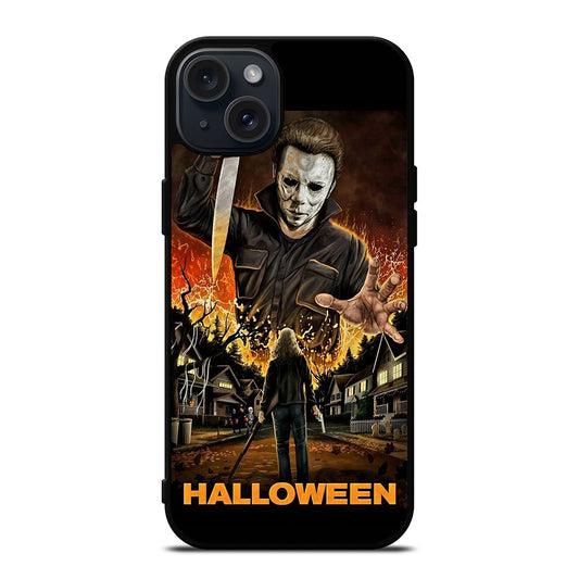 MICHAEL MYERS HALLOWEEN ART iPhone 15 Plus Case Cover