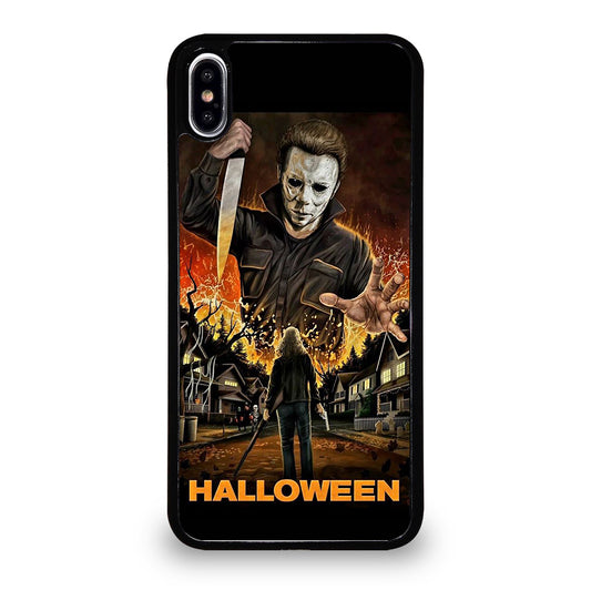 MICHAEL MYERS HALLOWEEN ART iPhone XS Max Case Cover