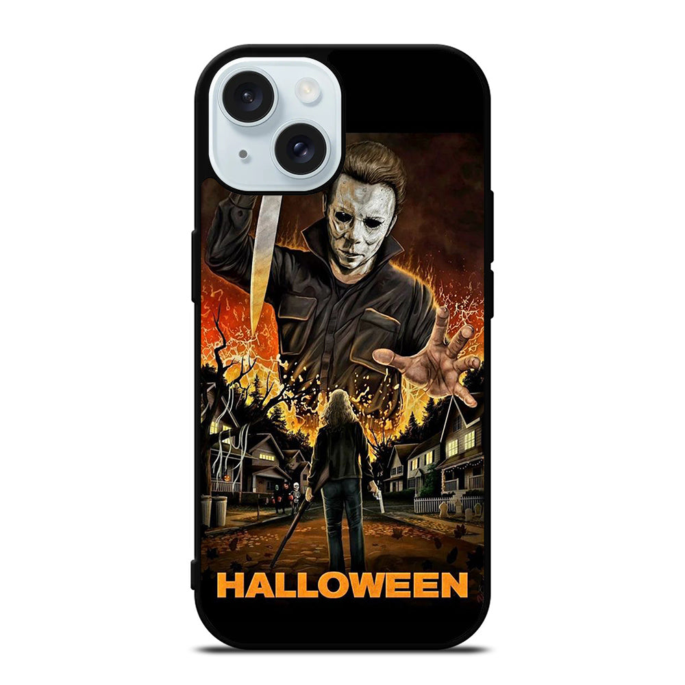 MICHAEL MYERS HALLOWEEN ART iPhone 15 Case Cover