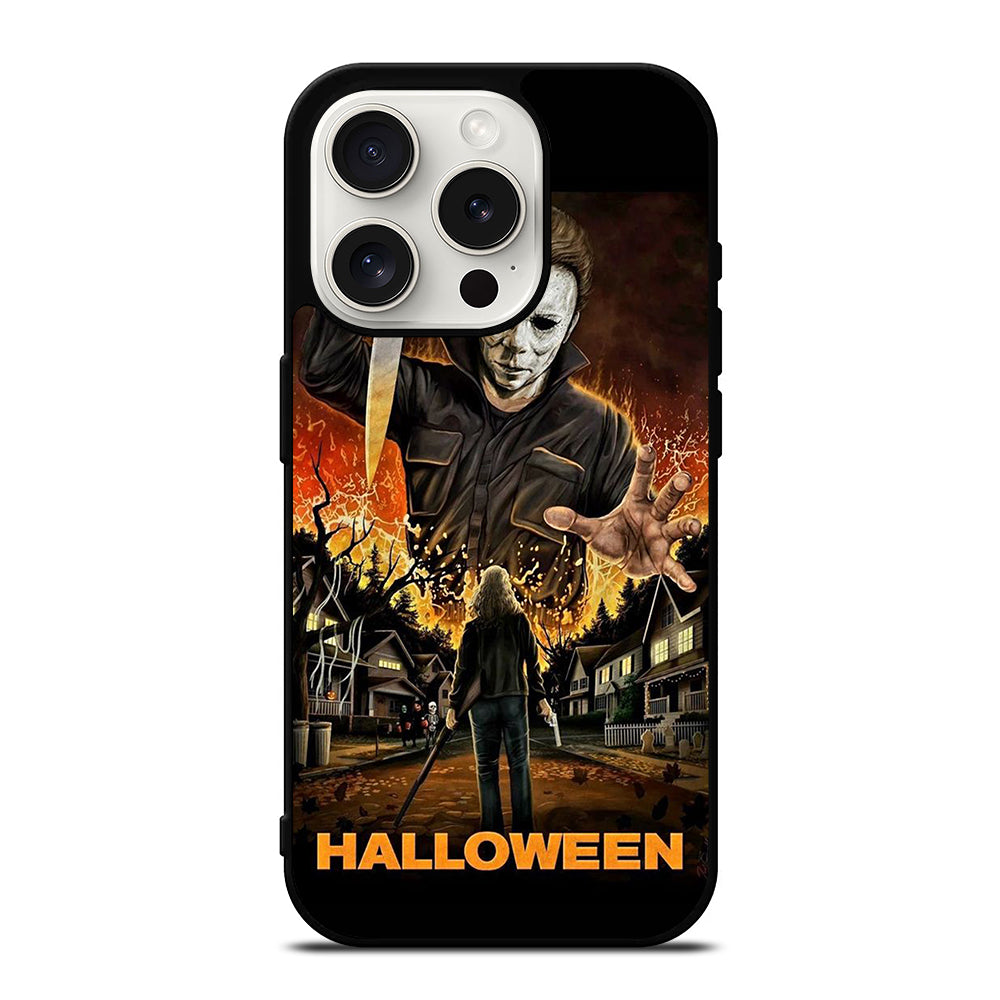 MICHAEL MYERS HALLOWEEN ART iPhone 15 Pro Case Cover