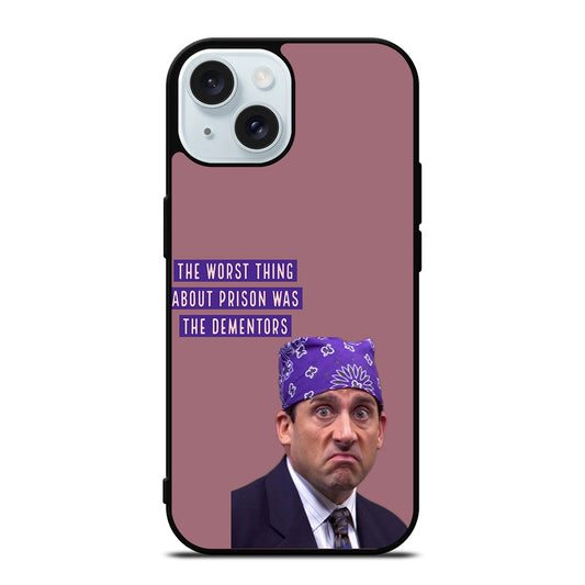 MICHAEL SCOTT THE OFFICE QUOTE iPhone 15 Case Cover