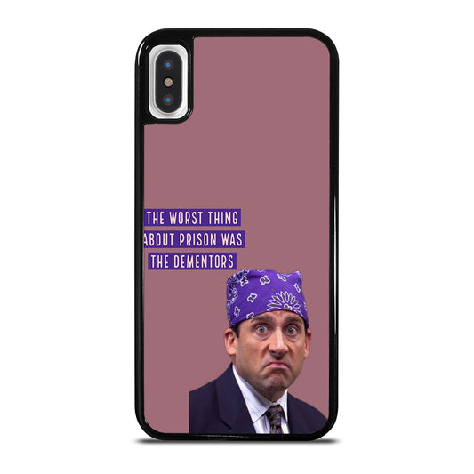 MICHAEL SCOTT THE OFFICE QUOTE iPhone X / XS Case Cover