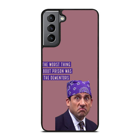 MICHAEL SCOTT THE OFFICE QUOTE Samsung Galaxy S21 Plus Case Cover