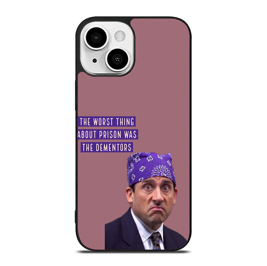 MICHAEL SCOTT THE OFFICE QUOTE iPhone 13 Mini Case Cover