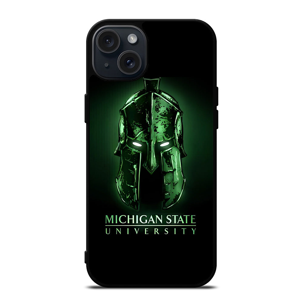 MICHIGAN STATE SPARTANS ICON iPhone 15 Plus Case Cover