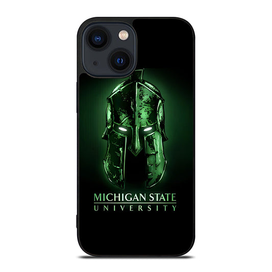 MICHIGAN STATE SPARTANS ICON iPhone 14 Plus Case Cover