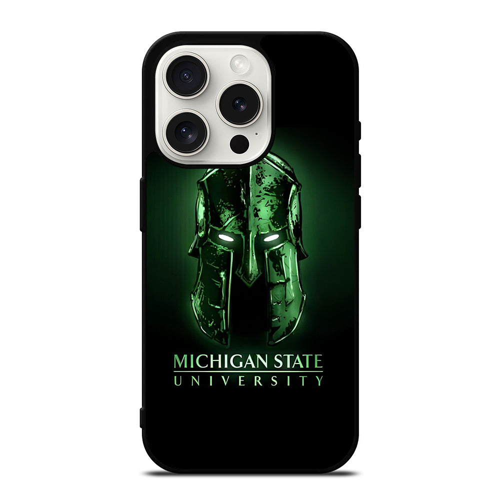 MICHIGAN STATE SPARTANS ICON iPhone 15 Pro Case Cover