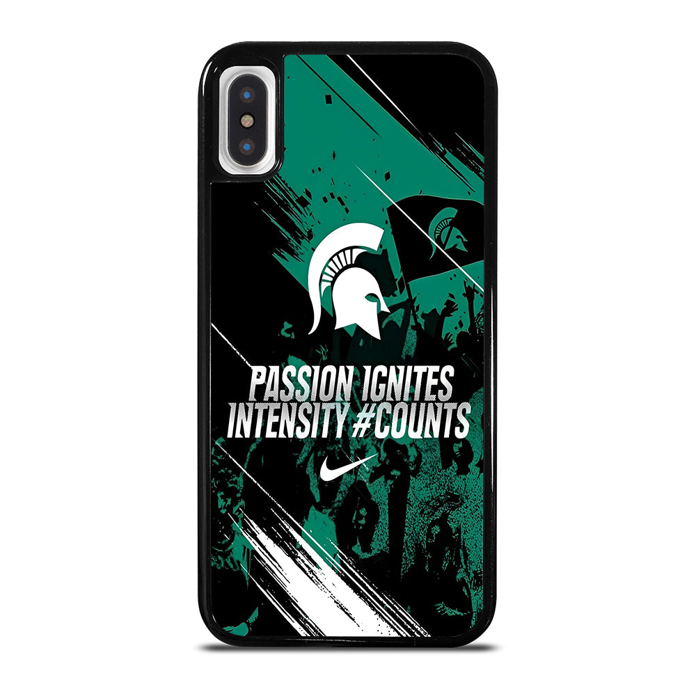MICHIGAN STATE SPARTANS NFL SYMBOL iPhone X / XS Case Cover