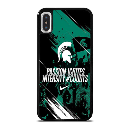 MICHIGAN STATE SPARTANS NFL SYMBOL iPhone X / XS Case Cover