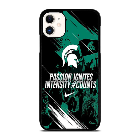 MICHIGAN STATE SPARTANS NFL SYMBOL iPhone 11 Case Cover