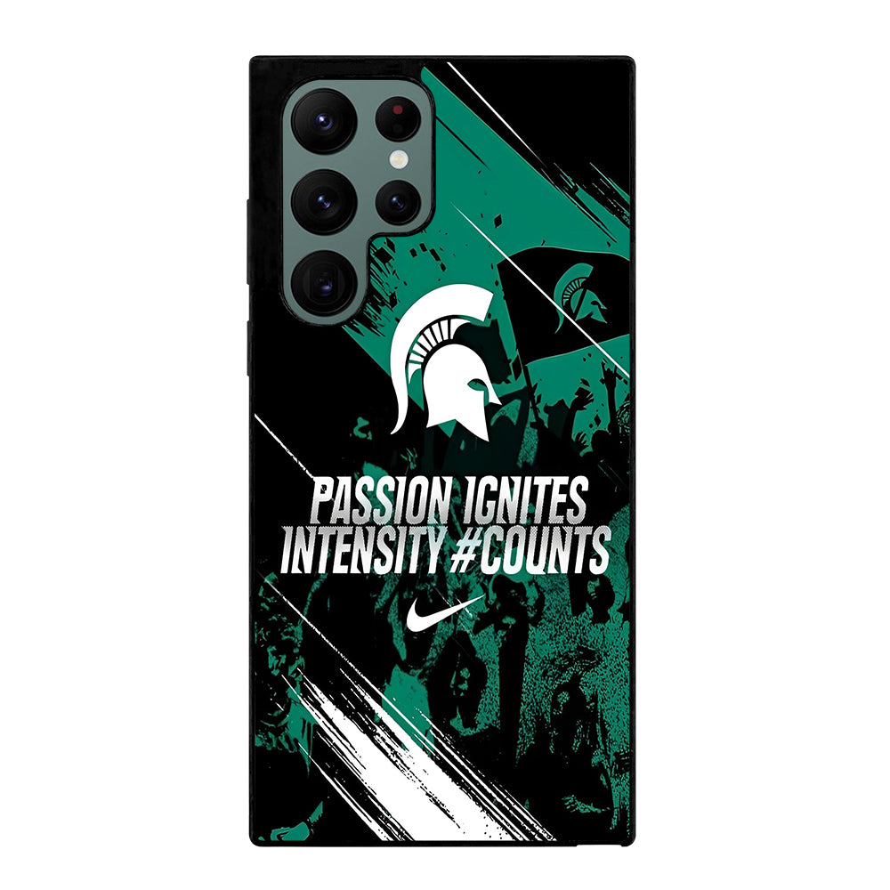 MICHIGAN STATE SPARTANS NFL SYMBOL Samsung Galaxy S22 Ultra Case Cover