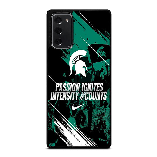 MICHIGAN STATE SPARTANS NFL SYMBOL Samsung Galaxy Note 20 Case Cover