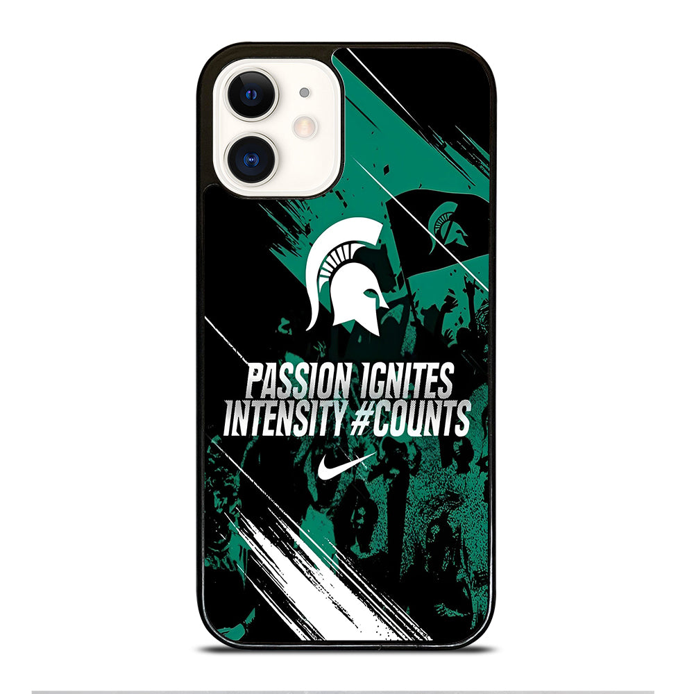 MICHIGAN STATE SPARTANS NFL SYMBOL iPhone 12 Case Cover