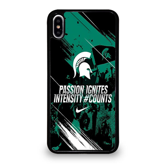 MICHIGAN STATE SPARTANS NFL SYMBOL iPhone XS Max Case Cover