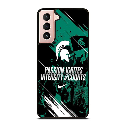 MICHIGAN STATE SPARTANS NFL SYMBOL Samsung Galaxy S21 Case Cover