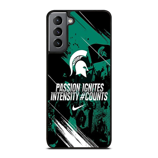 MICHIGAN STATE SPARTANS NFL SYMBOL Samsung Galaxy S21 Plus Case Cover