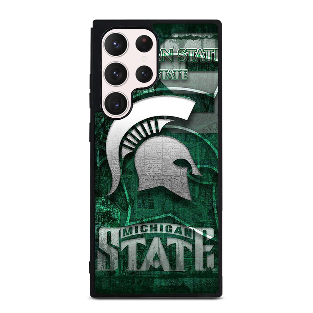 MICHIGAN STATE UNIVERSITY MSU LOGO 1 Samsung Galaxy S23 Ultra Case Cover