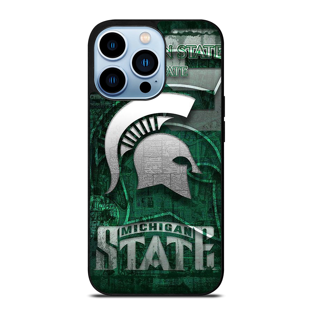MICHIGAN STATE UNIVERSITY MSU LOGO 1 iPhone 13 Pro Max Case Cover