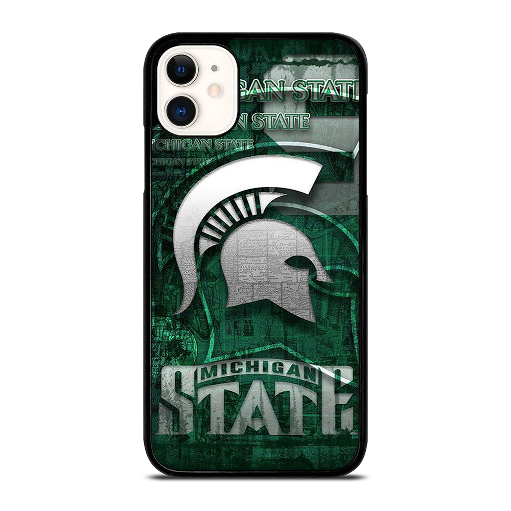 MICHIGAN STATE UNIVERSITY MSU LOGO 1 iPhone 11 Case Cover