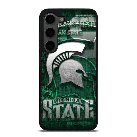 MICHIGAN STATE UNIVERSITY MSU LOGO 1 Samsung Galaxy S23 Plus Case Cover