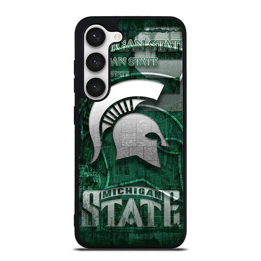 MICHIGAN STATE UNIVERSITY MSU LOGO 1 Samsung Galaxy S23 Case Cover
