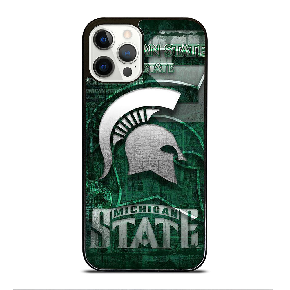 MICHIGAN STATE UNIVERSITY MSU LOGO 1 iPhone 12 Pro Case Cover
