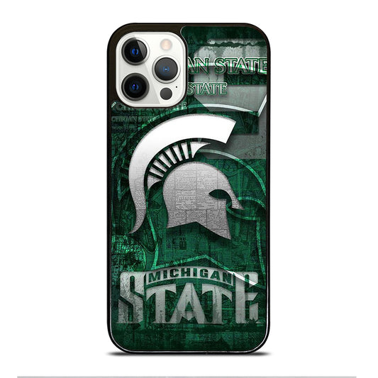 MICHIGAN STATE UNIVERSITY MSU LOGO 1 iPhone 12 Pro Case Cover