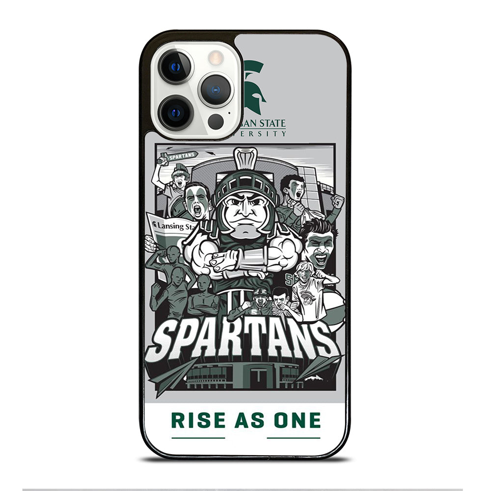 MICHIGAN STATE UNIVERSITY MSU LOGO 2 iPhone 12 Pro Case Cover