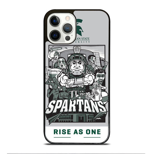 MICHIGAN STATE UNIVERSITY MSU LOGO 2 iPhone 12 Pro Case Cover