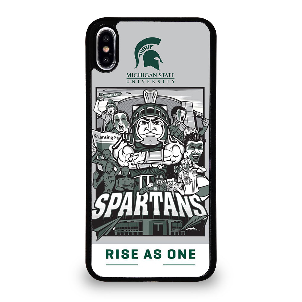 MICHIGAN STATE UNIVERSITY MSU LOGO 2 iPhone XS Max Case Cover