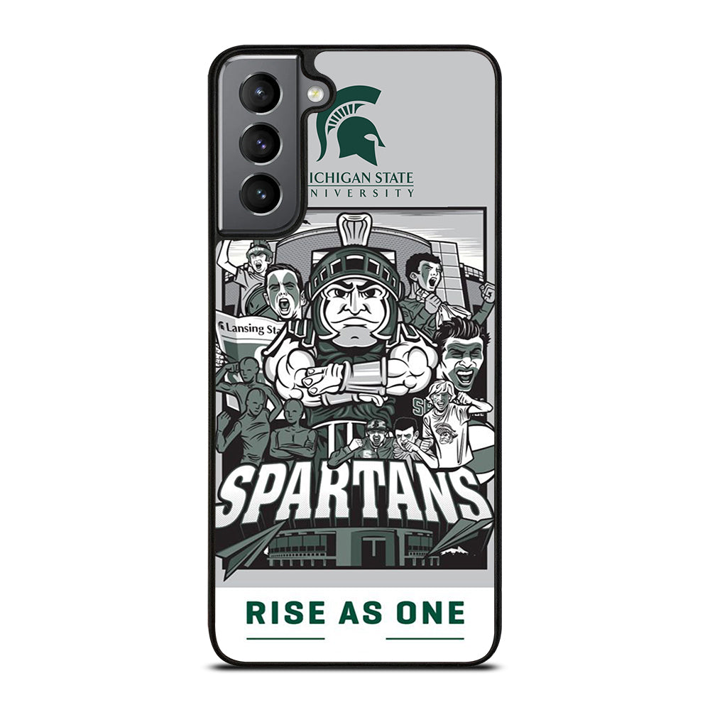MICHIGAN STATE UNIVERSITY MSU LOGO 2 Samsung Galaxy S21 Plus Case Cover