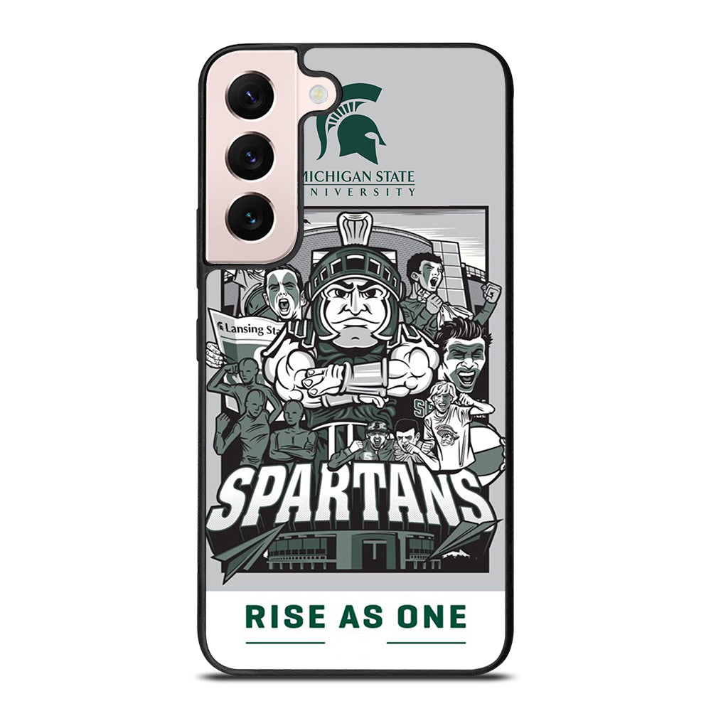 MICHIGAN STATE UNIVERSITY MSU LOGO 2 Samsung Galaxy S22 Plus Case Cover