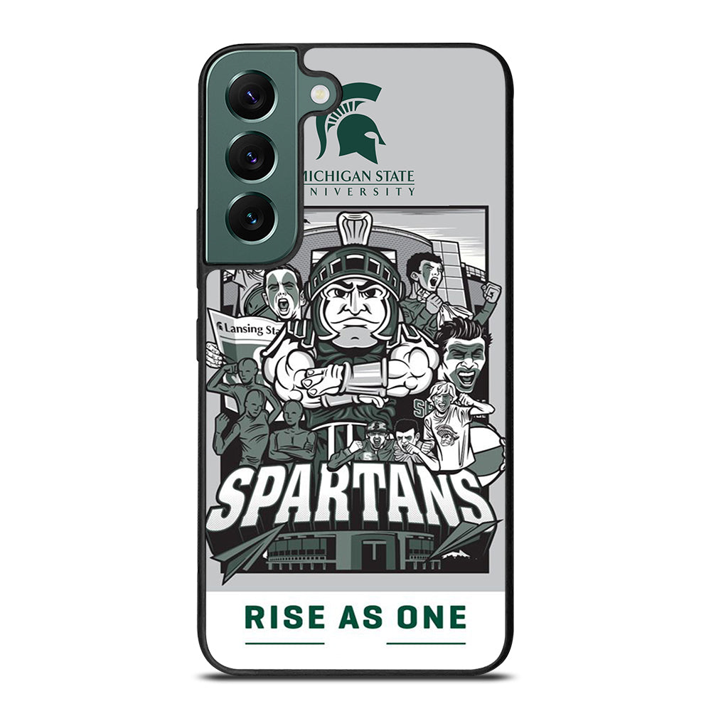 MICHIGAN STATE UNIVERSITY MSU LOGO 2 Samsung Galaxy S22 Case Cover