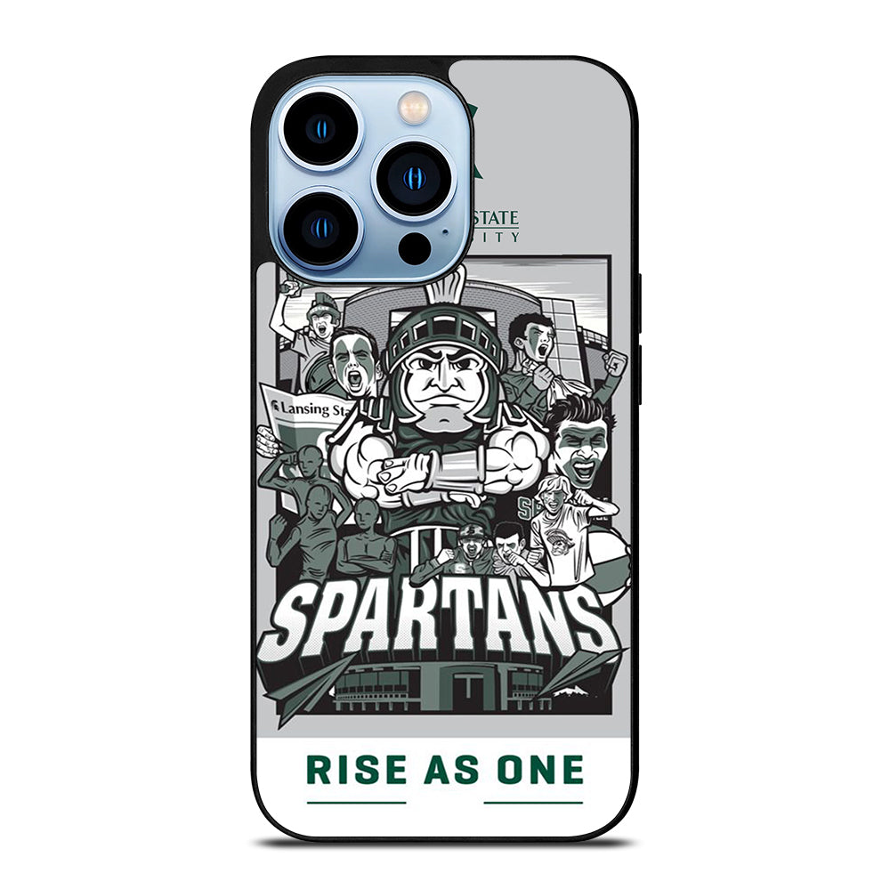 MICHIGAN STATE UNIVERSITY MSU LOGO 2 iPhone 13 Pro Max Case Cover