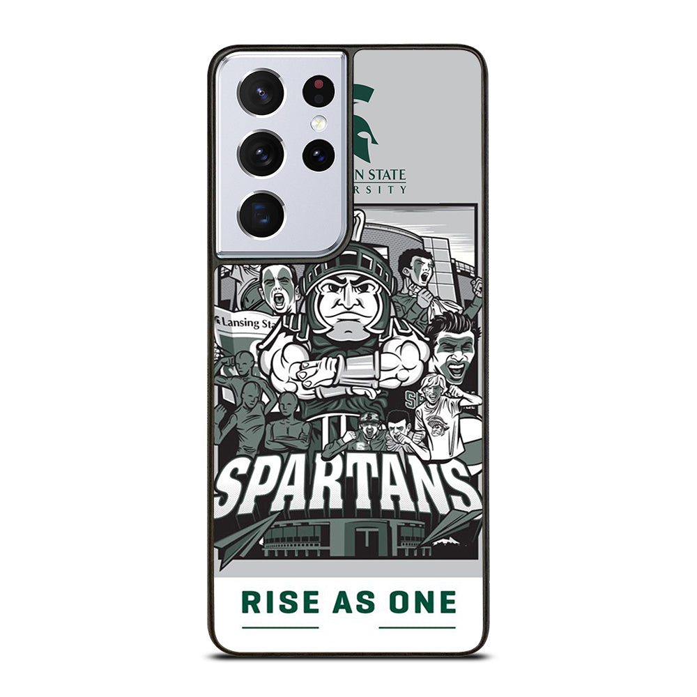 MICHIGAN STATE UNIVERSITY MSU LOGO 2 Samsung Galaxy S21 Ultra Case Cover