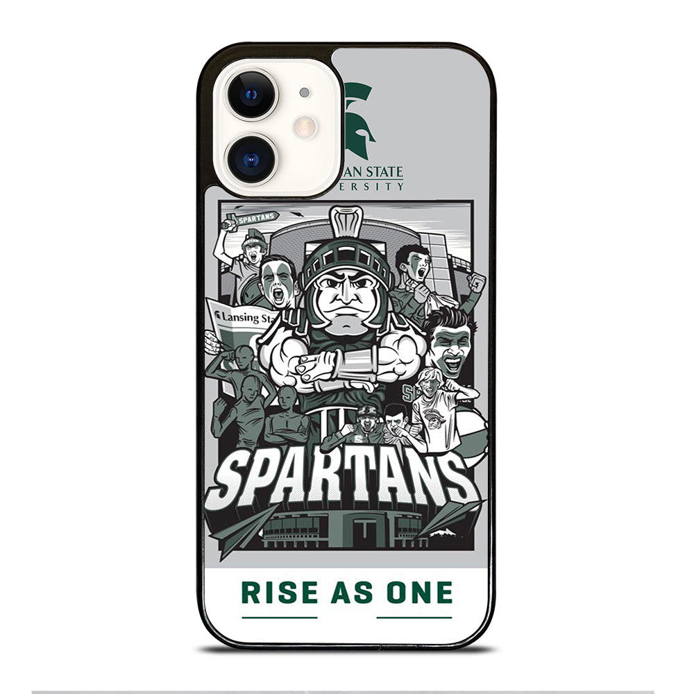 MICHIGAN STATE UNIVERSITY MSU LOGO 2 iPhone 12 Case Cover