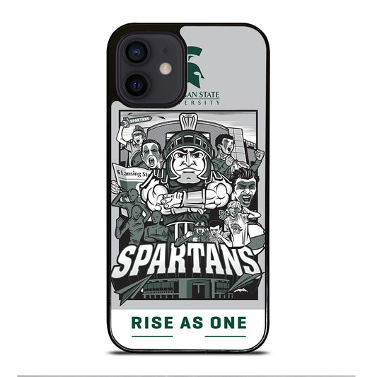 MICHIGAN STATE UNIVERSITY MSU LOGO 2 iPhone 12 Mini Case Cover